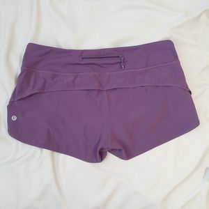 Lululemon run speed up shorts